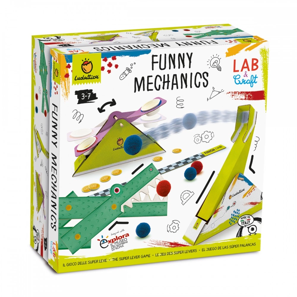 Ludattica Εργαστήριο κατασκευής - Funny Mechanics