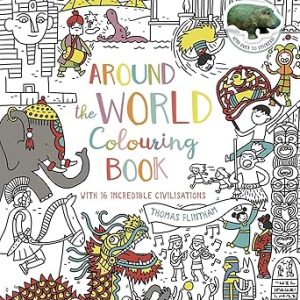 British Museum: Around the World Colouring Book