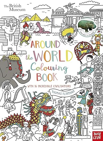 British Museum: Around the World Colouring Book