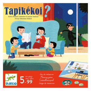 Djeco Επιτραπέζιο Μνήμης 'Tapikekoi - Βρείτε τα κλεμμένα αντικείμενα'