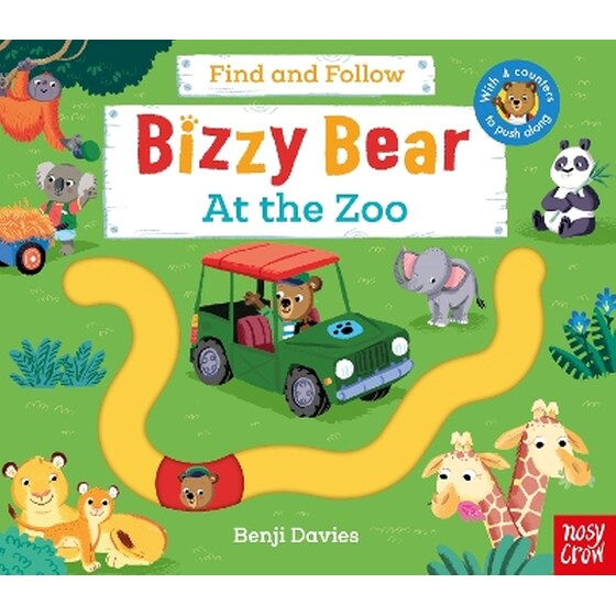 Bizzy Bear: Find and Follow At the Zoo