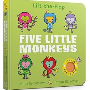 Five Little Monkeys - A Felt Flaps Book