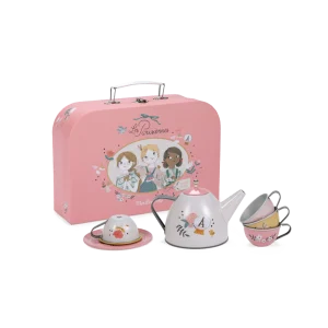 Σετ Τσαγιού μεταλλικό 14τμχ Παριζιέν Moulin Roty